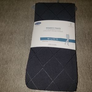 New Old Navy gray/grey women's tights control top size m-l, pantyhose  stockings